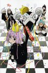  black_star maka_albarn makenshi_chrona nakatsukasa_tsubaki ragnarok screening soul_eater soul_eater_(character) 