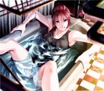  bathing pantsu rezi tagme wet_clothes 
