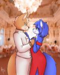  canid canine clothing dress female fox fox_mccloud krystal male male/female mammal nintendo rain-fox star_fox video_games wedding 