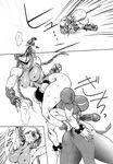 asphyxiation ass battle between_thighs boots braid breasts cammy_white capcom china_dress chinese_clothes choke_hold chun-li cleavage closed_eyes covered_nipples domination dress fingerless_gloves gloves greyscale huge_breasts legs leotard monochrome multiple_girls pantyhose strangling street_fighter submission_hold thighs wrestling yuri_ai 
