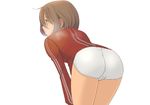  ass bent_over cameltoe copyright_request kiriman_(souldeep) panties solo underwear 