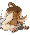  2019 ambiguous_fluids anal anthro anthro_on_anthro biceps blush canid canine canis clothing cum cumshot domestic_dog domination duo ejaculation facesitting hair hands-free hyenaface jockstrap kneeling looking_back lying male male/male male_domination mammal mind_control mostly_nude muscular muscular_male nipples on_back oral orgasm overweight overweight_male pecs pubes questionable_consent rimming sex simple_background smile spiral_eyes submissive_male sweat tenting underwear white_background wolf 