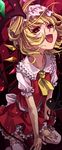  blonde_hair flandre_scarlet oekaki red_eyes solo touhou yu_(lovepayon) 