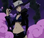  blair breasts cleavage hat medium_breasts midriff screencap solo soul_eater stitched third-party_edit witch_hat yellow_eyes 