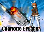  3d aircraft airplane animal_ears charlotte_e_yeager p-51_mustang solo strike_witches world_witches_series 