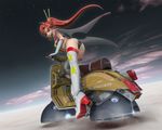  cg kanzeon tengen_toppa_gurren_lagann thigh-highs yoko 