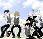  gokudera_hayato hibari_kyoya jpeg_artifacts katekyo_hitman_reborn! lambo reborn sasagawa_ryohei sawada_tsunayoshi tagme yamamoto_takeshi 