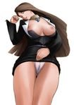  ace_attorney arisawa_masaharu ayasato_chihiro breasts cameltoe capcom gyakuten_saiban masaharu_arisawa nipples panties underwear 