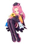  arietta lowres pink_eyes pink_hair stuffed_animal stuffed_toy tales_of_(series) tales_of_the_abyss thighhighs yukimottan 