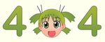  404 4chan green_hair http_status_code koiwai_yotsuba lowres yotsubato! 