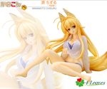  animal_ears barefoot figure kanokon minamoto_chizuru photo 