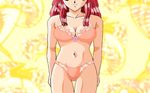  animated animated_gif breasts gif hair_band hairband lowres red_hair tits undressing 