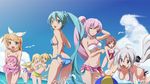  :d akita_neru aqua_eyes aqua_hair ass ball beach bikini blonde_hair blush blush_stickers breasts cleavage cloud day everyone hair_ornament hair_ribbon hairclip hatsune_miku kagamine_rin lily_(vocaloid) long_hair md5_mismatch medium_breasts megurine_luka meiko multiple_girls open_mouth outdoors pink_hair ponytail project_diva project_diva_(series) project_diva_2nd red_eyes ribbon short_hair silver_hair sky small_breasts smile swimsuit swimwear_(module) swimwear_b_(module) swimwear_p_(module) takoluka twintails underboob utamaru_(konomix) very_long_hair vocaloid yellow_eyes yowane_haku 