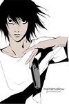  death_note l male signed vector 