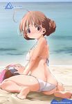  ass barefoot beach bikini butt_crack day feet io_takuya lowleg lowleg_bikini original pout soles solo swimsuit 