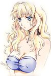  :o bandeau bangs bare_shoulders blonde_hair blue_eyes blush breasts choker cleavage covered_nipples earrings embarrassed iyou jewelry large_breasts long_hair looking_at_viewer lowres macross macross_frontier midriff mizuno_poppo open_mouth pendant sheryl_nome shirt simple_background solo strapless surprised taut_clothes taut_shirt tubetop upper_body 