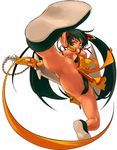  copyright_request feet kusaka_kokage long_hair solo sword twintails weapon 