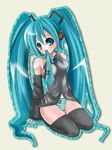  1girl blush blushing female full_body hatsune_miku panties sitting solo underwear vocaloid 