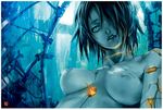  android aqua_eyes bad_deviantart_id bad_id blue_eyes blue_skin breasts breasts_apart copyright_request covered_nipples hector_enrique_sevilla_lujan large_breasts nipples short_hair solo 