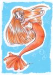  mermaid mermaid_melody_pichi_pichi_pitch monster_girl seira_(mermaid_melody_pichi_pichi_pitch) solo 
