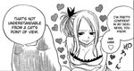  fairy_tail happy_(fairy_tail) lucy_heartfilia mashima_hiro monochrome scanlation tagme 