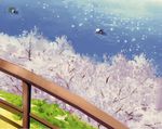  aisia artist_request chibi da_capo da_capo_i landscape multiple_girls scenery school_uniform shirakawa_kotori swimming 