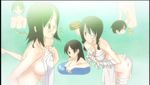  bandages bath breasts fujiyoshi_harumi kitsu_chiri kobushi_abiru multiple_girls nude sayonara_zetsubou_sensei screencap towel 