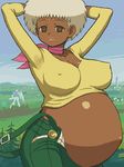  dark_skin gundam miashei_kune pregnant solo tenseiani turn_a_gundam 