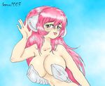  aina_fieeria breasts gentaro_araki large_breasts lemur_2003 neo_gentle pink solo 