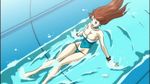  bakuretsu_tenshi meg_(bakuretsu_tenshi) screencap solo swimsuit water 