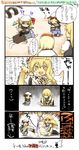  age_regression alice_margatroid alternate_costume animal_ears blonde_hair bunny_ears cat_ears chen comic commentary_request flandre_scarlet hairband hat highres inaba_tewi kindergarten kirisame_marisa long_hair multiple_girls o_o ogawa_maiko school_uniform tail touhou translated younger 
