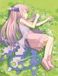  closed_eyes milreaf motofumi pointy_ears sleeping solo summon_night summon_night_4 tail 