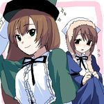  cosplay hamamo lowres multiple_girls oekaki rozen_maiden siblings sisters souseiseki souseiseki_(cosplay) suiseiseki suiseiseki_(cosplay) twins 