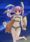  animal_ears beach bikini bunny_ears original solo swimsuit twintails uemoto_masato 