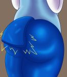  2019 anthro bassfxlimit big_blue_oshy big_butt butt digital_media_(artwork) hi_res looking_at_viewer male mammal mustelid nintendo oshawott otter overweight pok&eacute;mon pok&eacute;mon_(species) smack thick_thighs video_games 