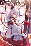  animal_ears benghuai_xueyuan dress heels honkai_impact poinia see_through theresa_apocalypse 