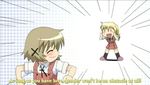  hidamari_sketch miyako multiple_girls screencap subtitled truth wide_face yuno 