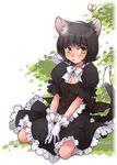  animal_ears cat_ears full_body gloves kerorin original solo tail 