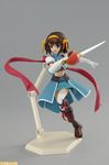  brown_hair figma figma_stand figure photo short_hair solo superheroine_haruhi suzumiya_haruhi suzumiya_haruhi_no_tomadoi suzumiya_haruhi_no_yuuutsu sword weapon 