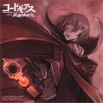  artist_request code_geass gun handgun laser_sight lelouch_lamperouge male_focus pistol solo weapon 