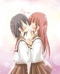  duplicate kiss minadori_naya multiple_girls original school_uniform yuri 