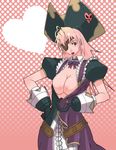  breasts captain_dolce cleavage eyepatch g-room_honten heart hook_hand large_breasts pirate prosthesis solo trusty_bell 