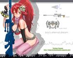  fuyuno_haruaki long_hair red_hair solo tengen_toppa_gurren_lagann thighhighs wallpaper yoko_littner 