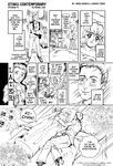  banned_artist comic commentary cutepet dakimakura_(object) english greyscale left-to-right_manga lonely monochrome otaku_contemporary pillow 