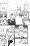  blush comic fake_translation fate_testarossa greyscale hard_translated lyrical_nanoha mahou_shoujo_lyrical_nanoha_strikers military military_uniform monochrome multiple_girls o_o takamachi_nanoha translated tsab_air_military_uniform tsab_executive_military_uniform twintails uniform 