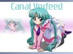  braid canal_vorfeed character_name green_hair lost_universe maid solo sugimura_tomokazu thighhighs twin_braids 