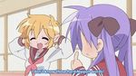  bangs fansub hiiragi_kagami lucky_star multiple_girls patricia_martin purple_hair screencap subtitled 