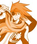  artist_request d.gray-man eyepatch hammer lavi male_focus red_hair solo 