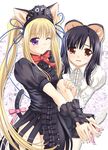  animal_ears bdsm bondage bound bound_wrists cat_ears igul lost_angels_story multiple_girls nyarlathotep ribbon seonja tail twintails 