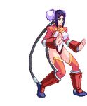  animated animated_gif aq_interactive arcana_heart atlus breasts china_dress chinadress chinese_clothes dress examu gif hot lowres mei-fang no_panties pixel_art pose sideboob sprite transformation 
